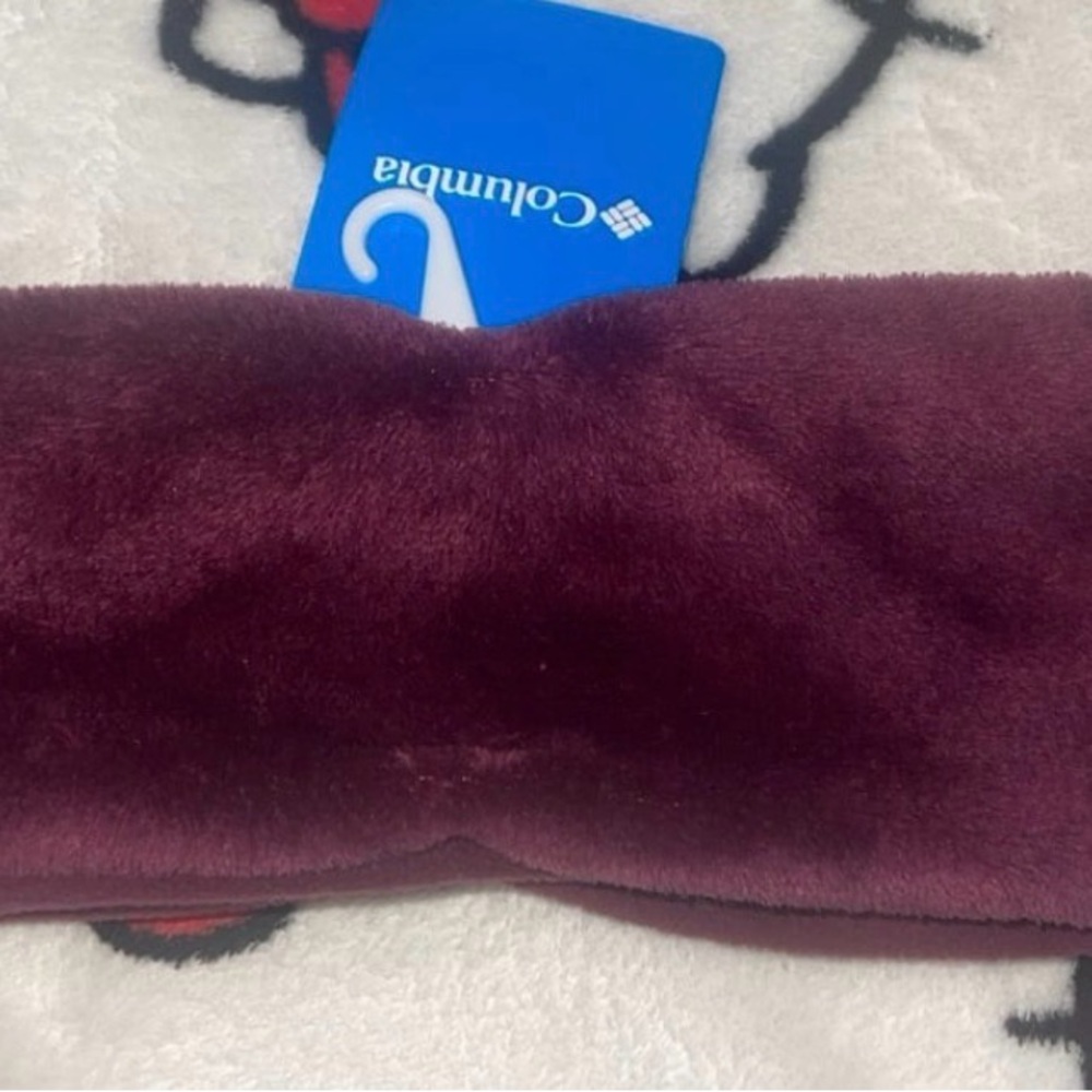 Columbia Women's Plush L/XL Burgundy Hairband